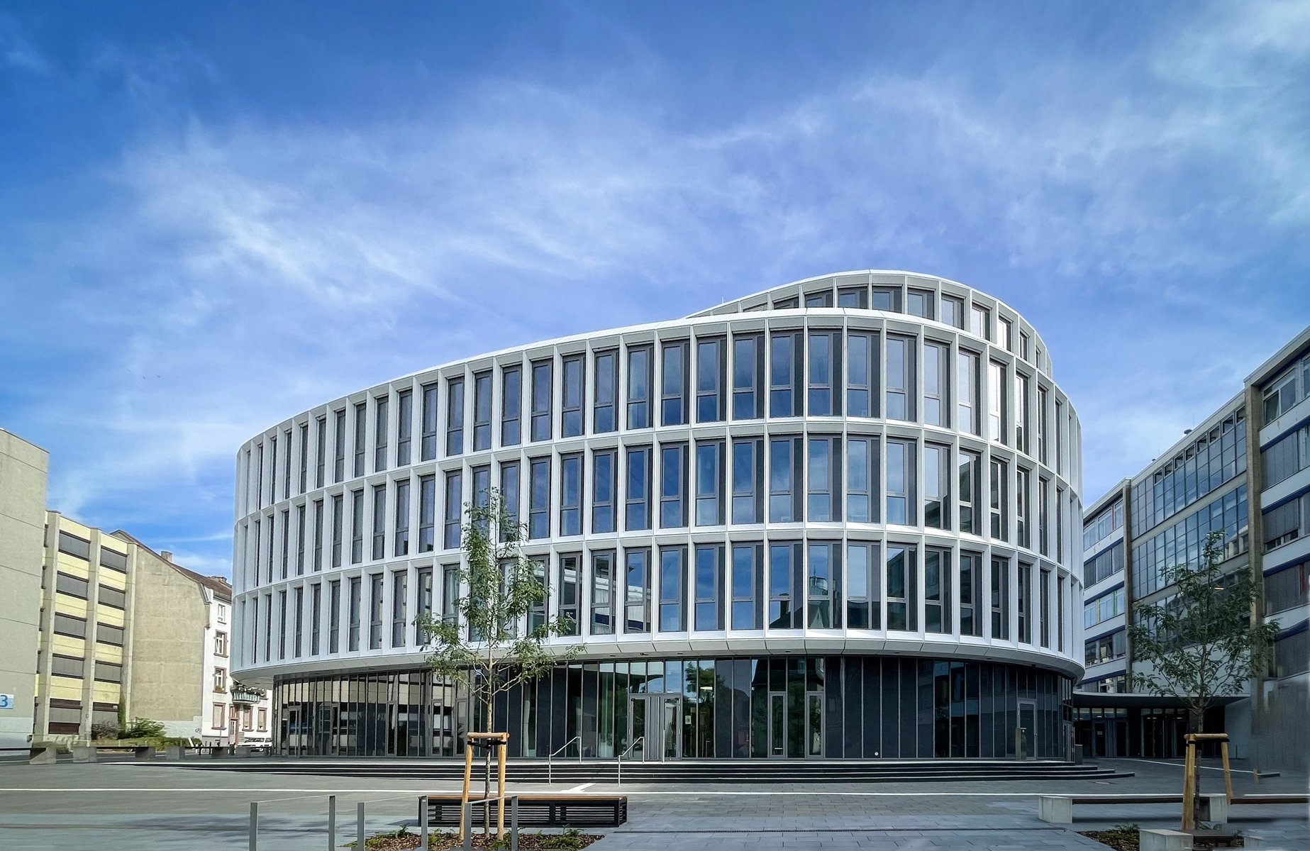 Gebäude 10 auf dem Campus der Frankfurt University of Applied Sciences